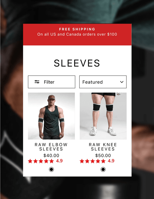 Mark Bell Sling Shot website mobile