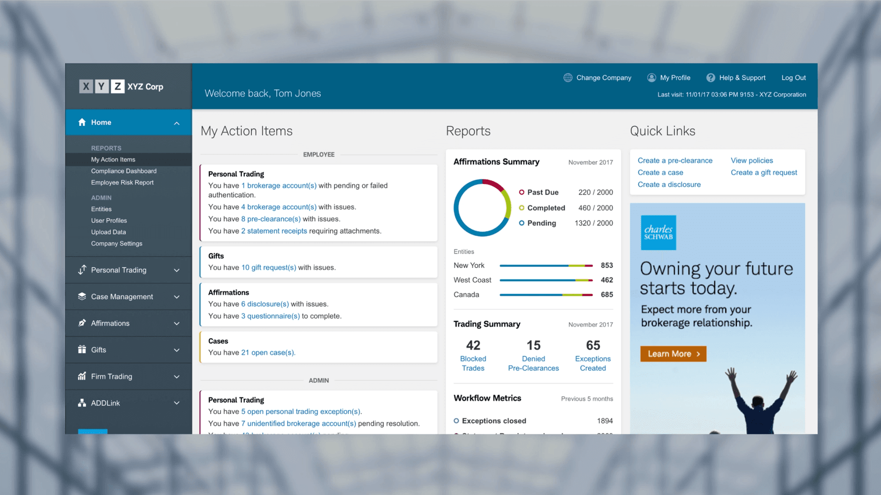 Compliance Technologies Desktop UI Toolkit