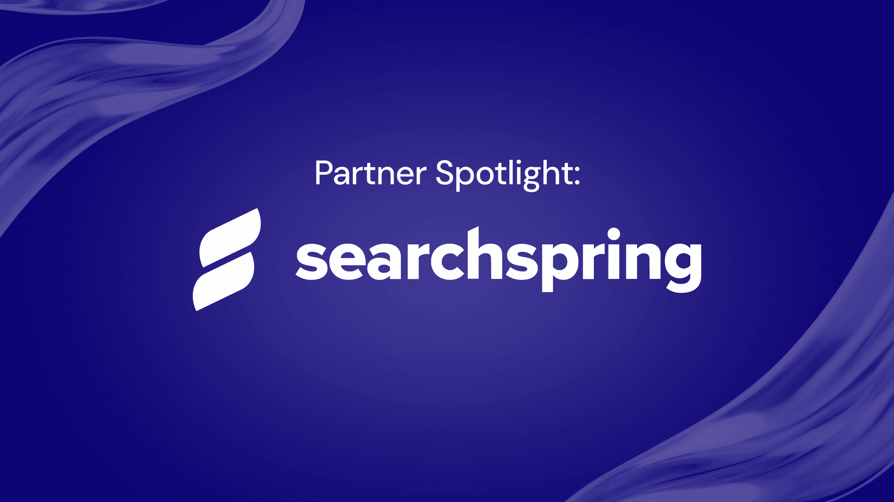 A spotlight on the Searchspring logo