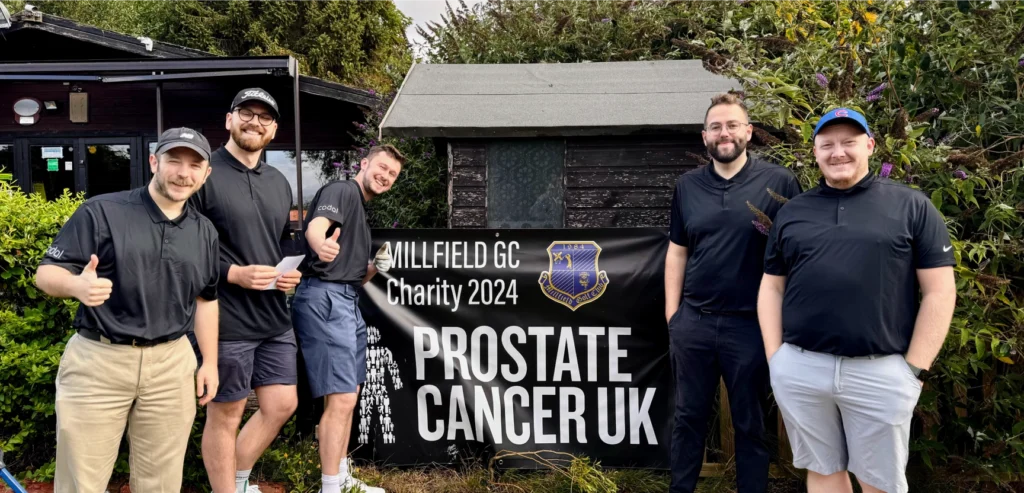 UK team in Charity Golf Game