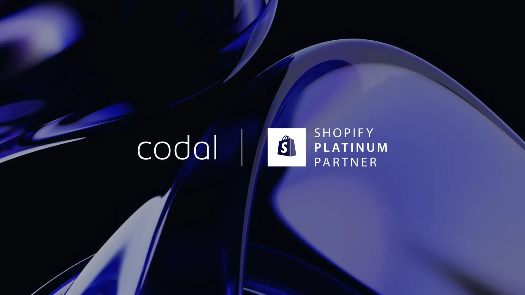 Codal x Shopify Platinum Partner logo lockup