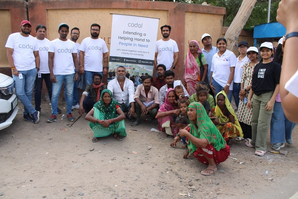 Codal's AMD team at a local volunteering event.