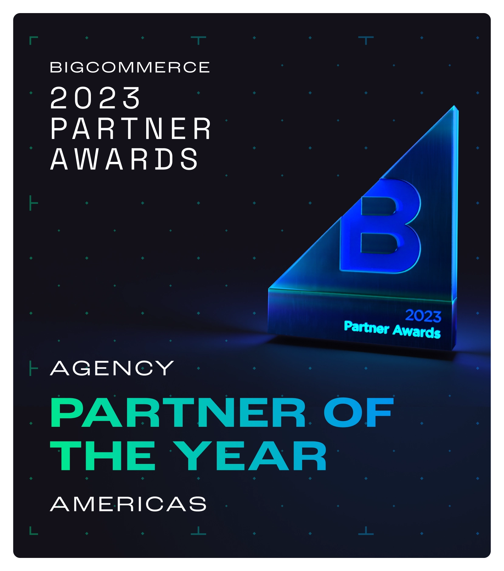 BigCommerce Agency Partner of the Year 2023 Logo