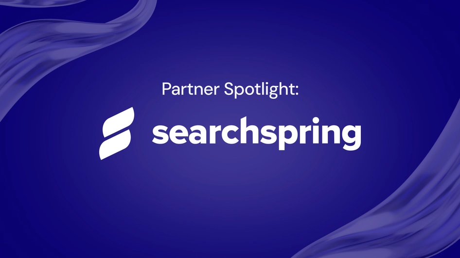 A spotlight on the Searchspring logo