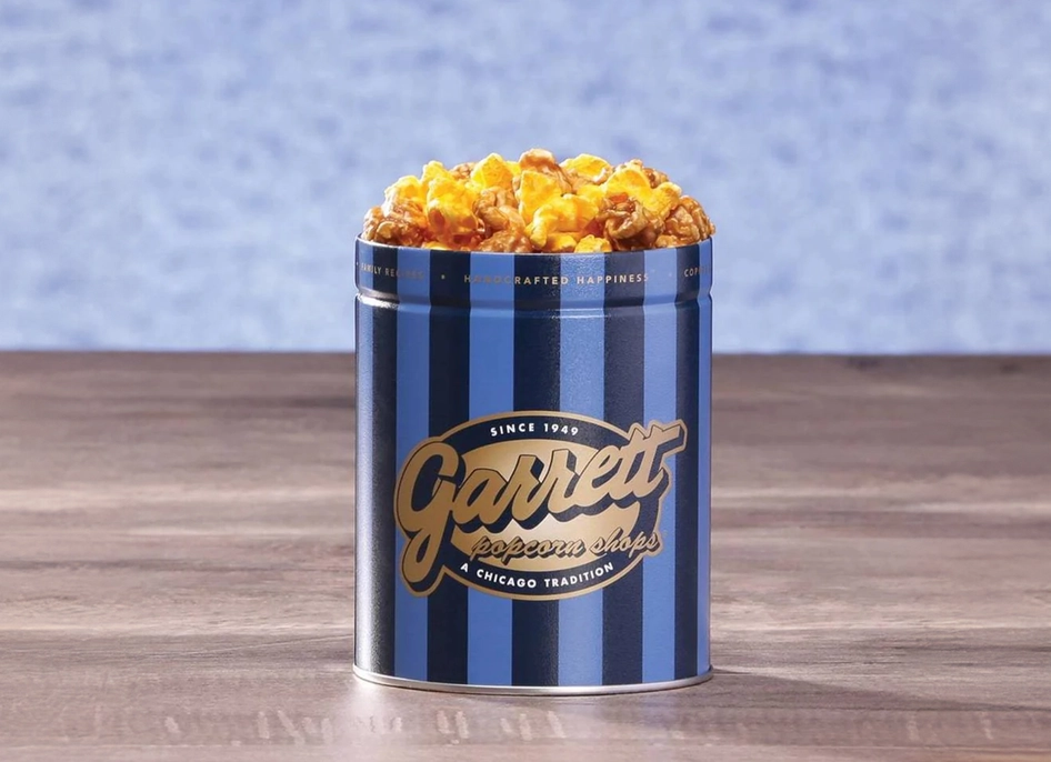 Bucket of Garrett popcorn