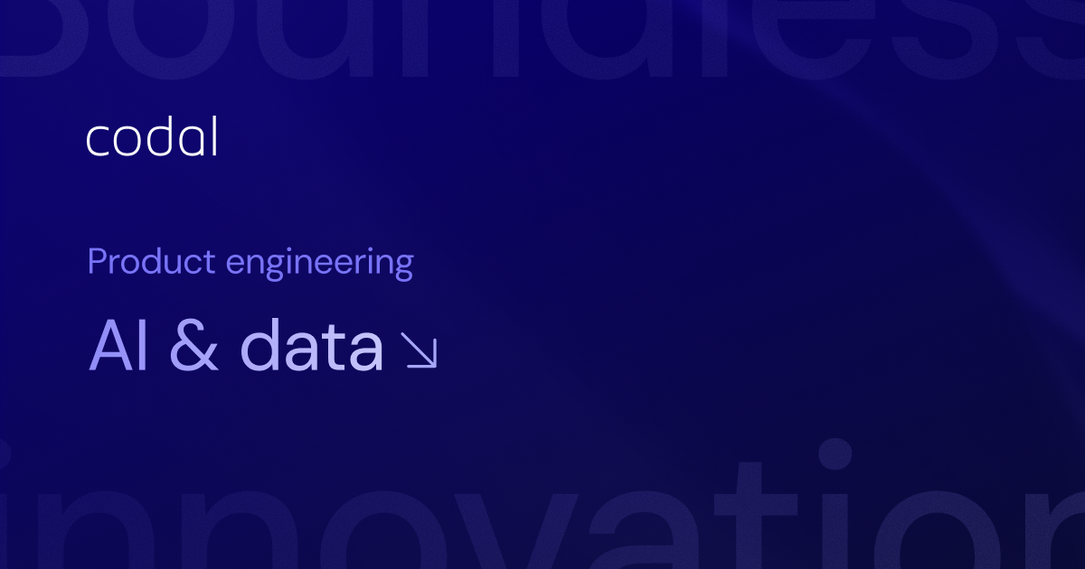 AI & data engineering | Codal